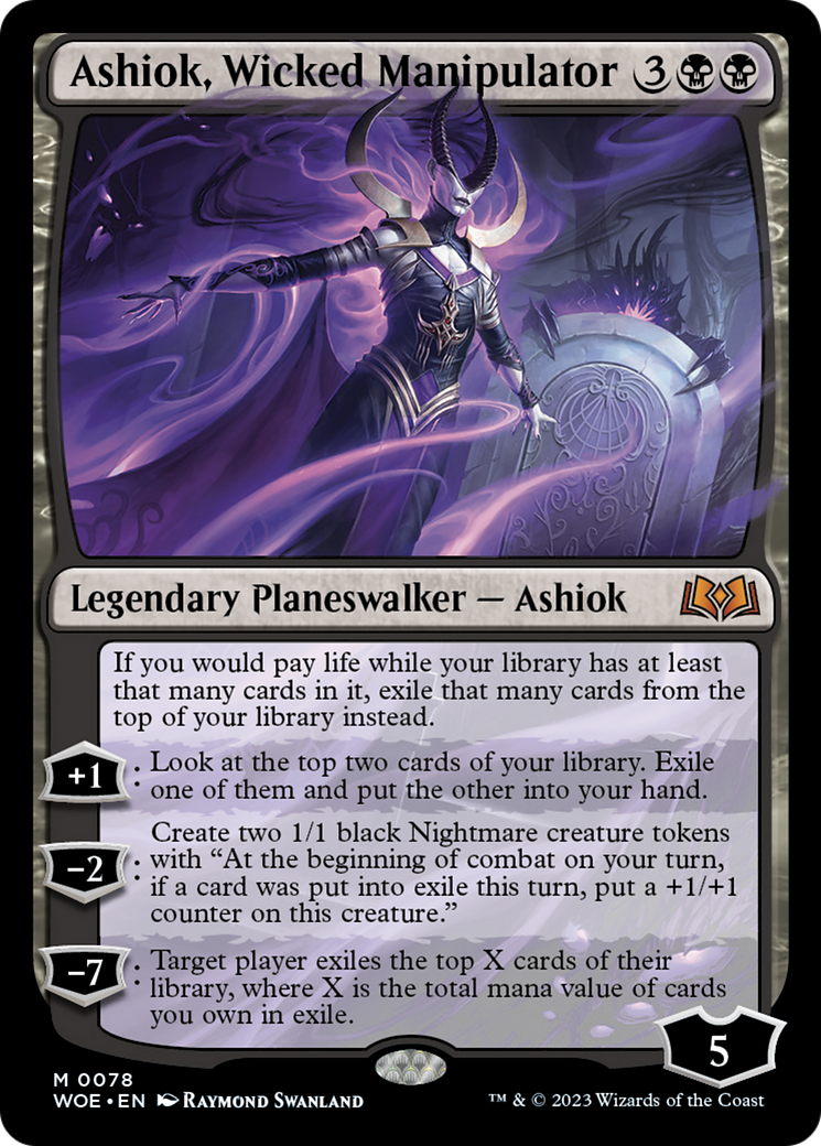 Ashiok, Wicked Manipulator [Wilds of Eldraine] | Exor Games Dartmouth