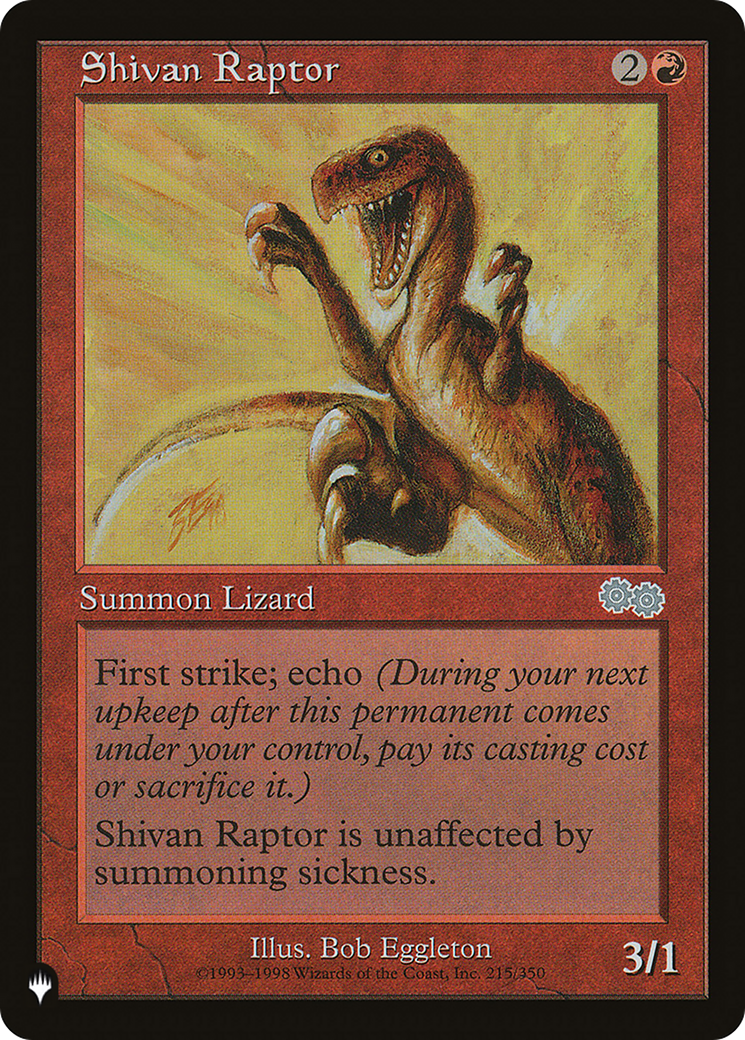 Shivan Raptor [The List] | Exor Games Dartmouth
