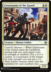 Lieutenants of the Guard [Mystery Booster] | Exor Games Dartmouth