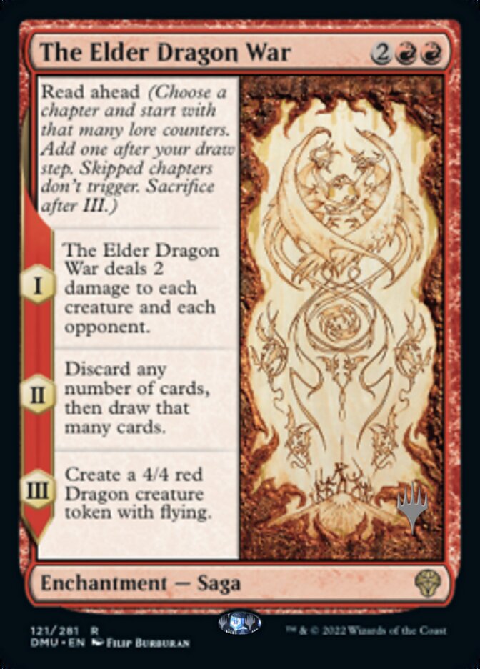 The Elder Dragon War (Promo Pack) [Dominaria United Promos] | Exor Games Dartmouth