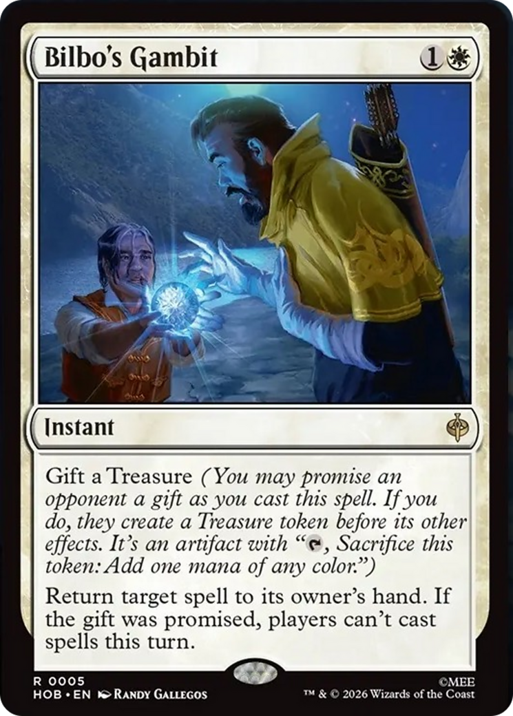 Bilbo's Gambit (Extended Art) [The Hobbit] | Exor Games Dartmouth