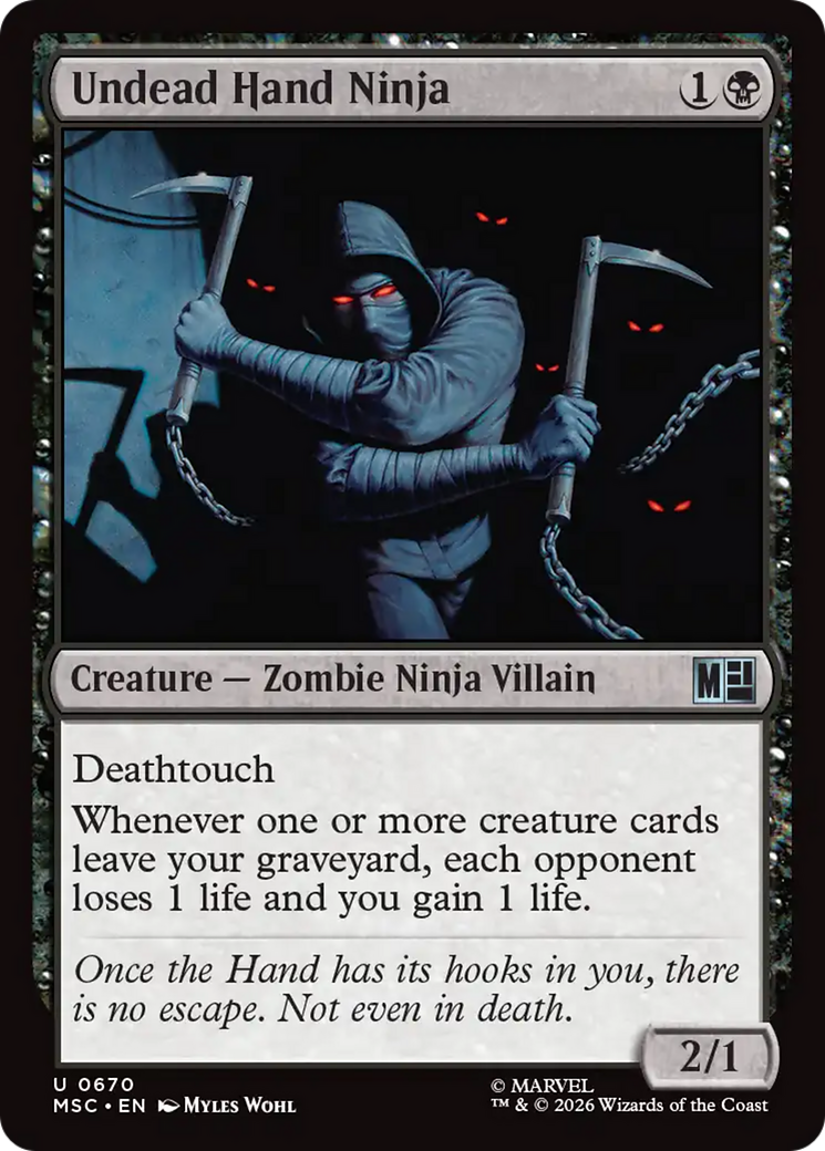 Undead Hand Ninja [Marvel Super Heroes Commander] | Exor Games Dartmouth