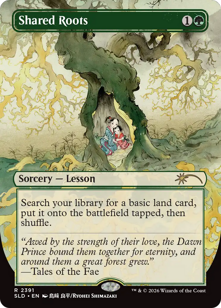 Shared Roots [Secret Lair Drop Series] | Exor Games Dartmouth