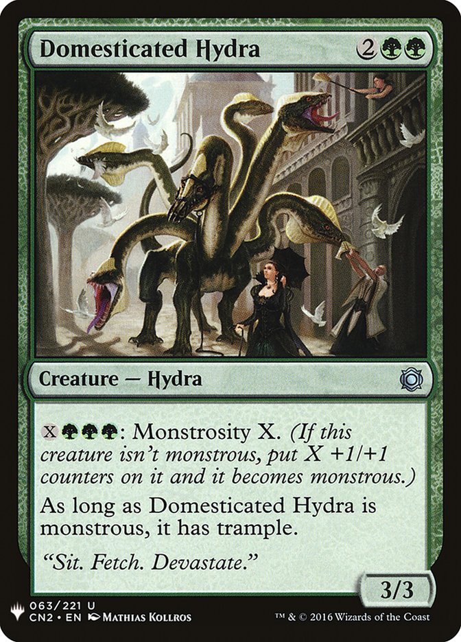 Domesticated Hydra [Mystery Booster] | Exor Games Dartmouth