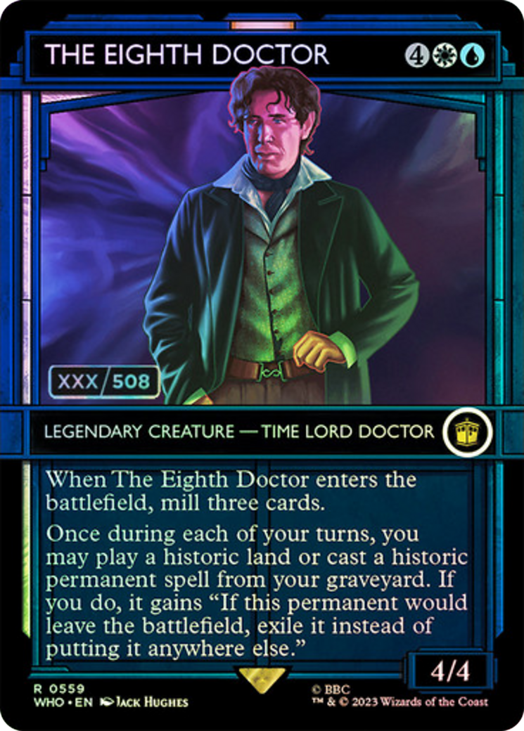 The Eighth Doctor (Serial Numbered) [Doctor Who] | Exor Games Dartmouth