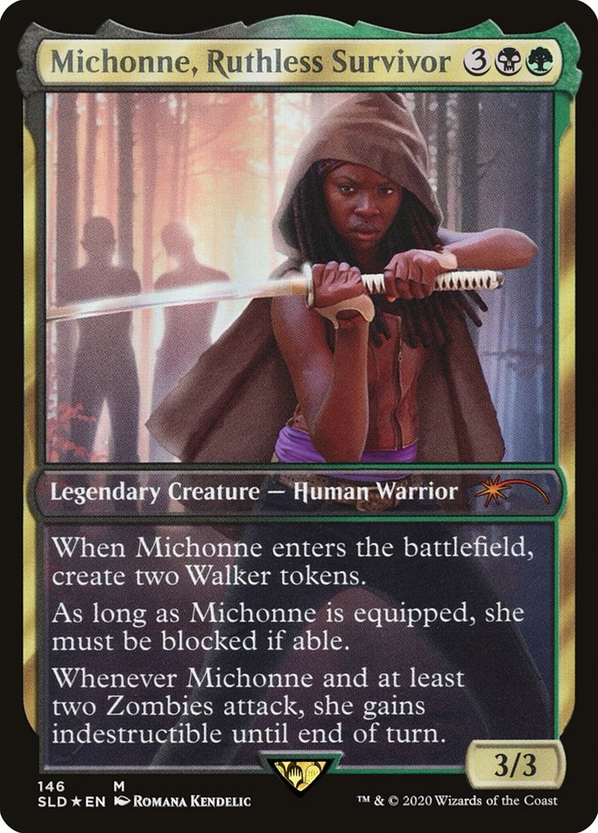 Michonne, Ruthless Survivor [Secret Lair Drop Series] | Exor Games Dartmouth