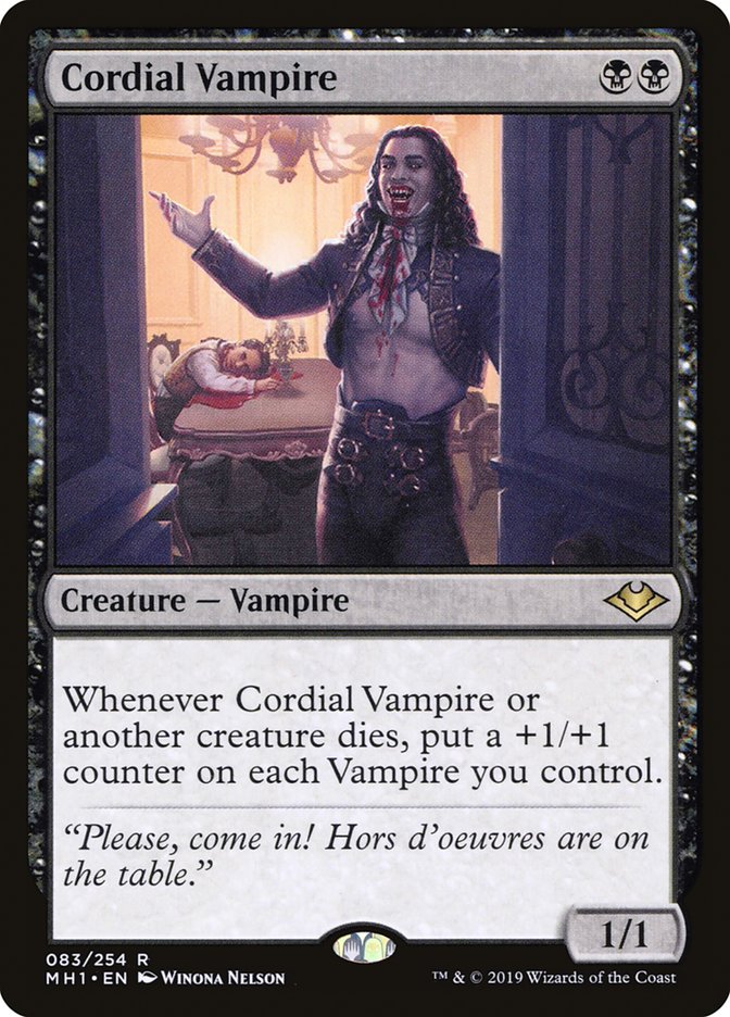 Cordial Vampire [Modern Horizons] | Exor Games Dartmouth