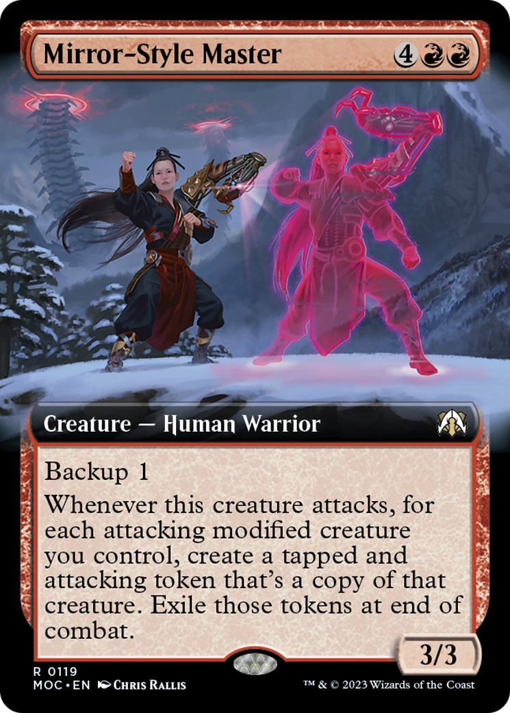 Mirror-Style Master (Extended Art) [March of the Machine Commander] | Exor Games Dartmouth