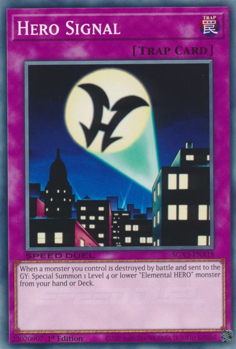 Hero Signal [SGX3-ENA18] Common | Exor Games Dartmouth