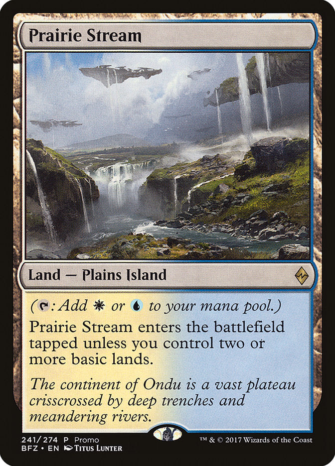 Prairie Stream (Promo) [Standard Showdown Promos] | Exor Games Dartmouth