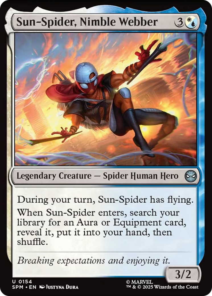Sun-Spider, Nimble Webber [Marvel's Spider-Man] | Exor Games Dartmouth