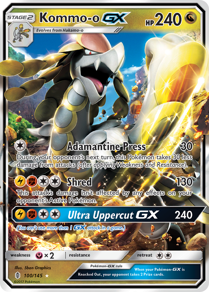 Kommo-o GX (100/145) [Sun & Moon: Guardians Rising] | Exor Games Dartmouth