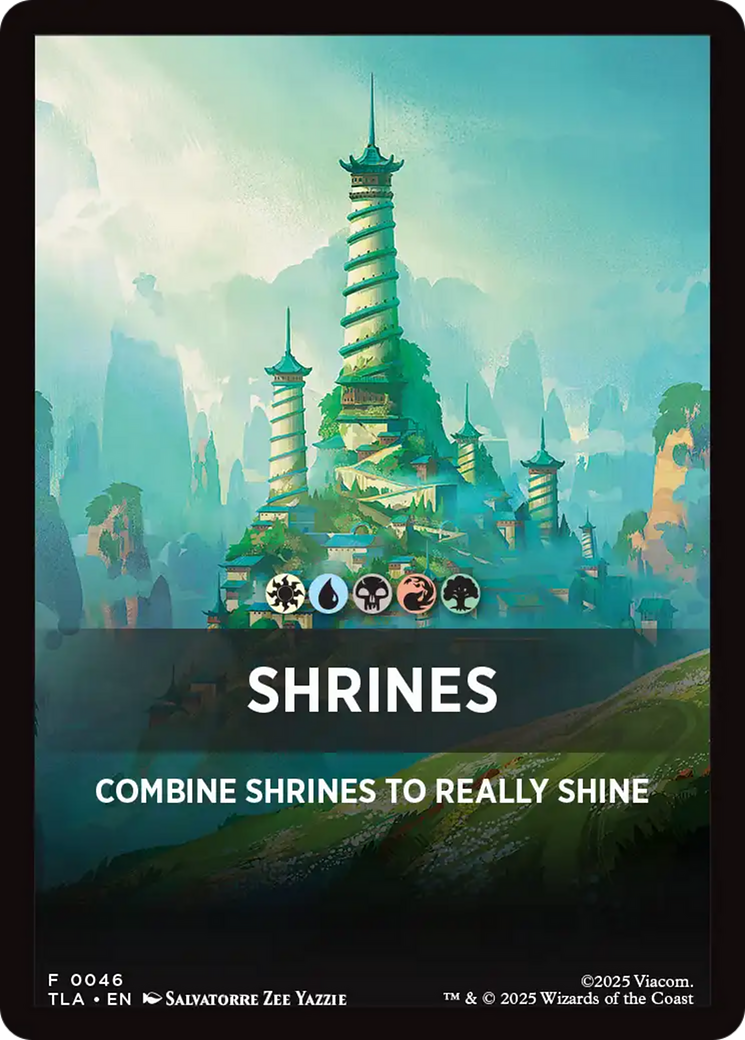 Shrines Theme Card [Avatar: The Last Airbender Tokens] | Exor Games Dartmouth