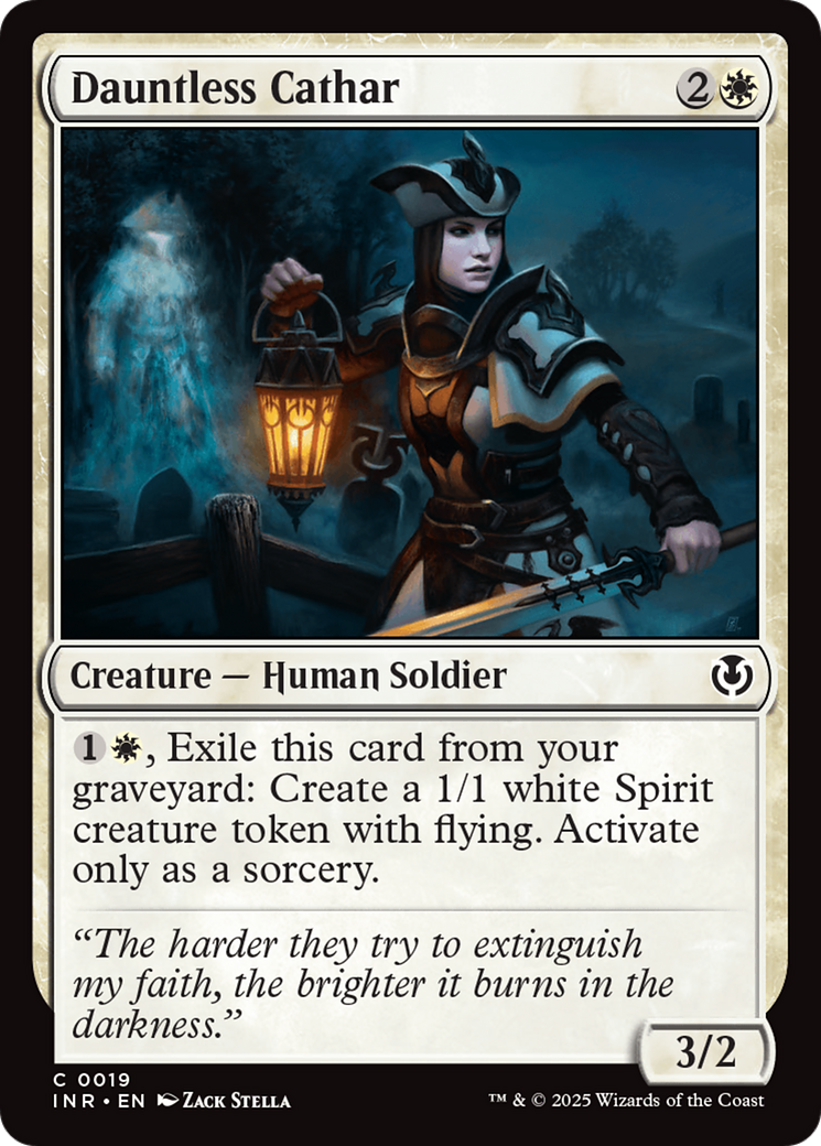 Dauntless Cathar [Innistrad Remastered] | Exor Games Dartmouth