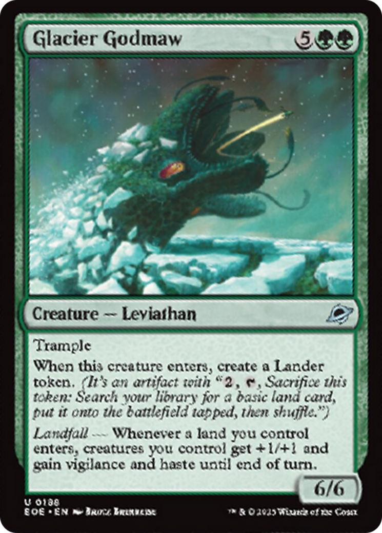 Glacier Godmaw [Edge of Eternities] | Exor Games Dartmouth