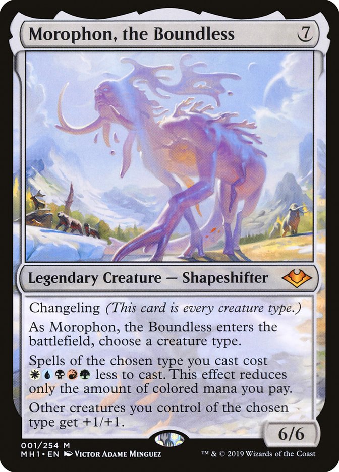 Morophon, the Boundless [Modern Horizons] | Exor Games Dartmouth