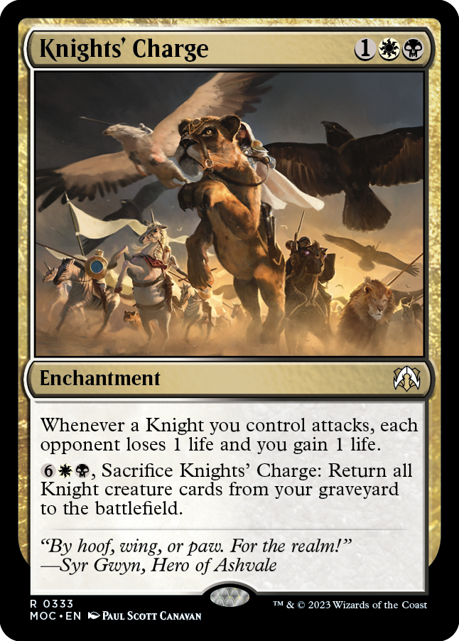 Knights' Charge [March of the Machine Commander] | Exor Games Dartmouth