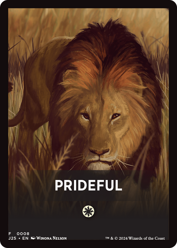 Prideful Theme Card [Foundations Jumpstart Front Cards] | Exor Games Dartmouth