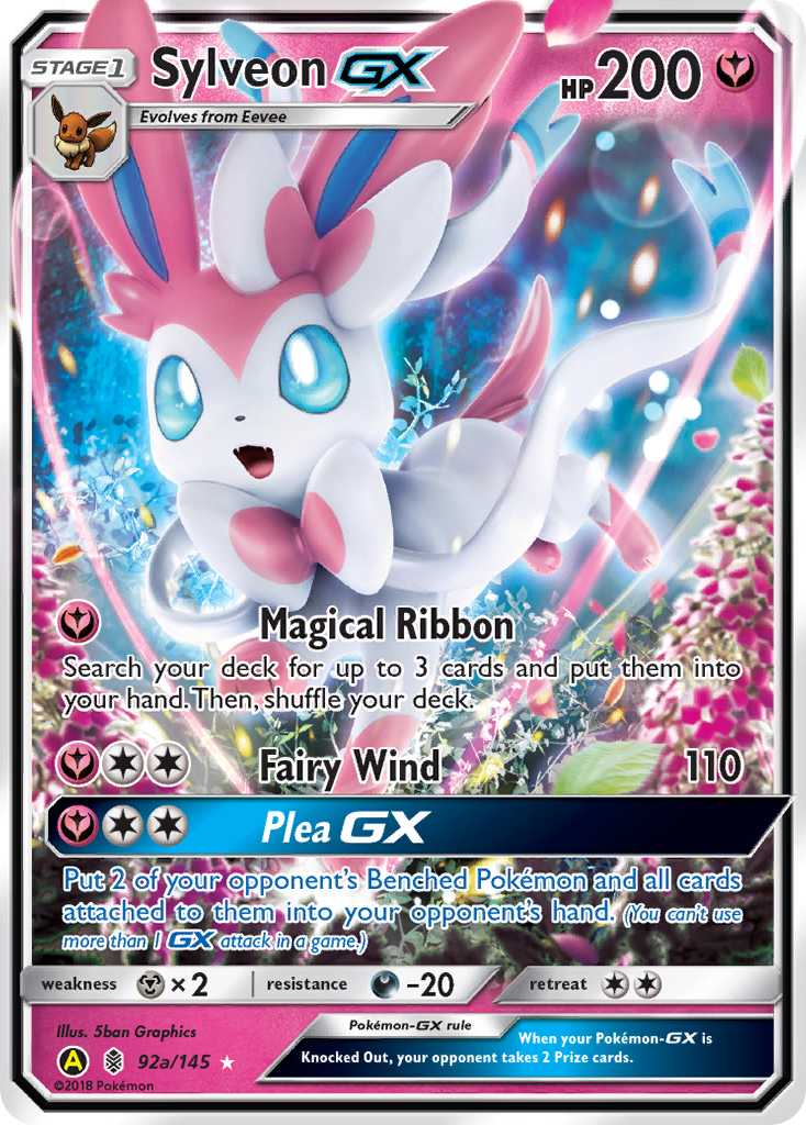 Sylveon GX (92a/145) [Alternate Art Promos] | Exor Games Dartmouth