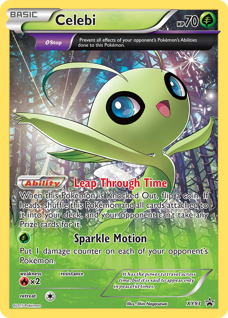Celebi (XY93) [XY: Black Star Promos] | Exor Games Dartmouth