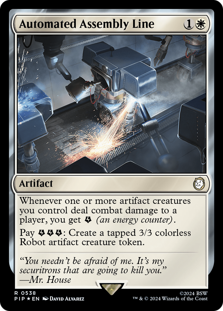 Automated Assembly Line (Surge Foil) [Fallout] | Exor Games Dartmouth