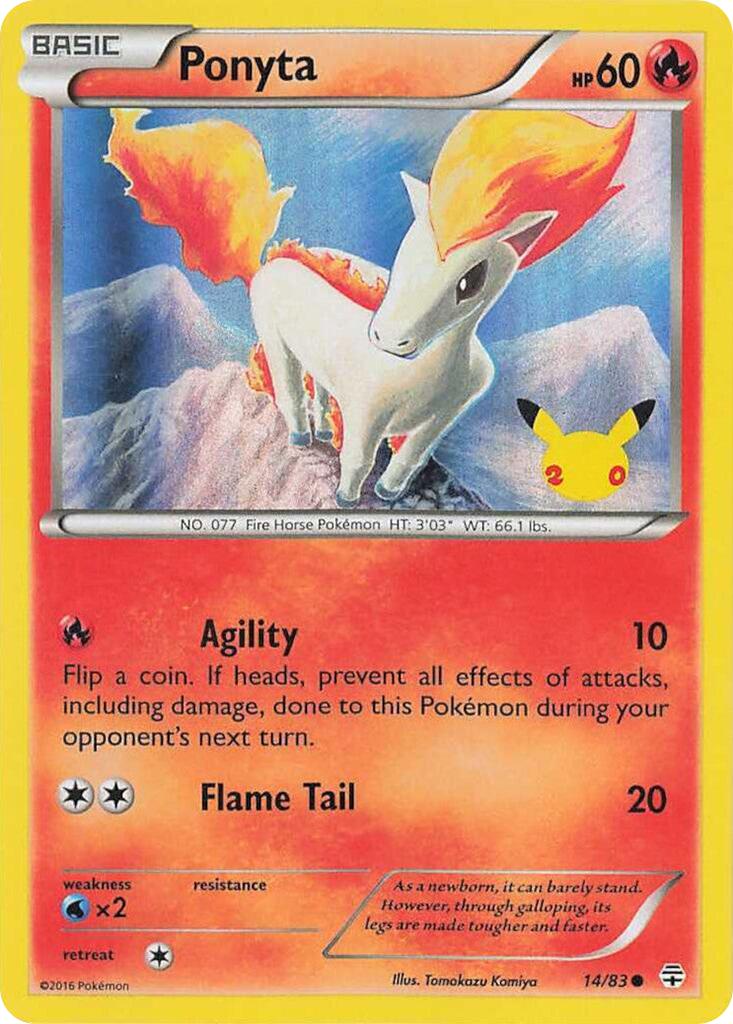 Ponyta (014/083) [Celebrations: 25th Anniversary] | Exor Games Dartmouth