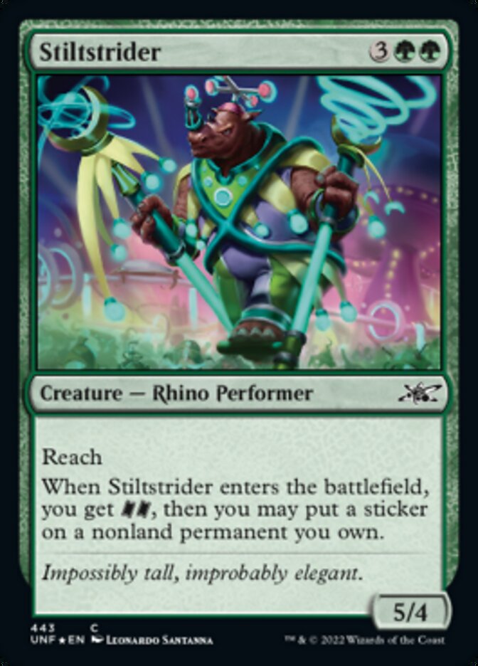 Stiltstrider (Galaxy Foil) [Unfinity] | Exor Games Dartmouth