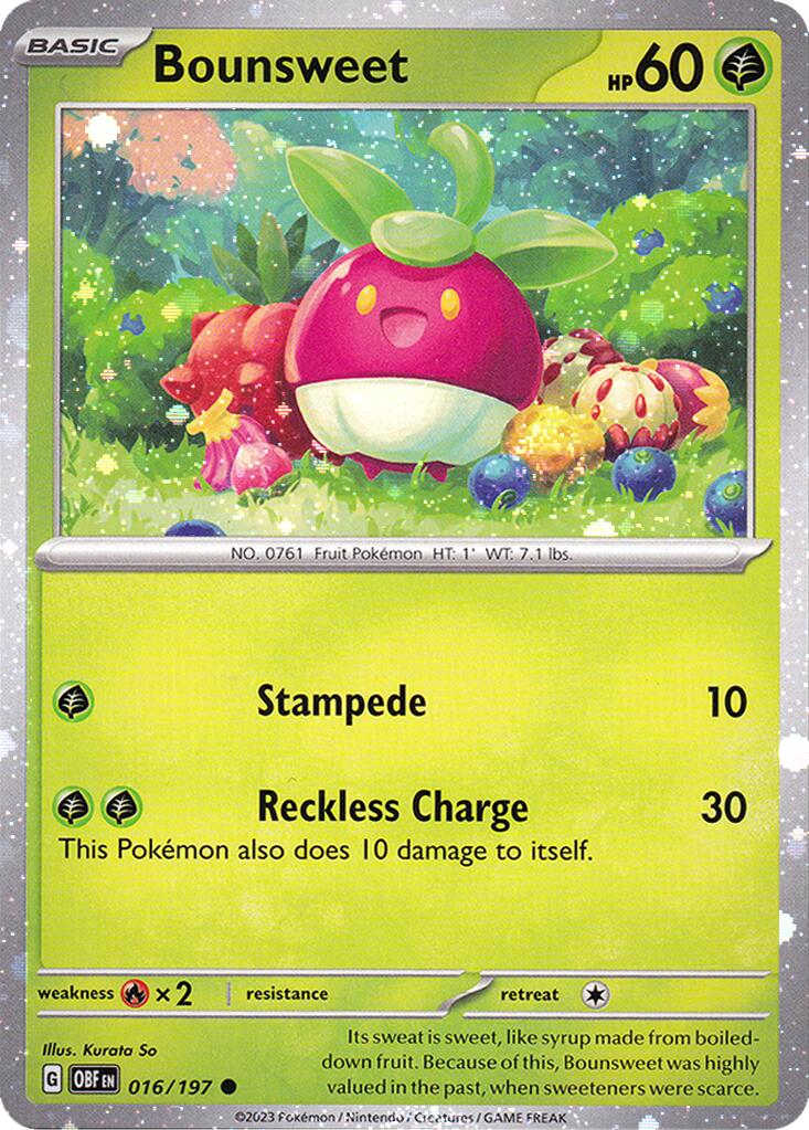 Bounsweet (016/197) (Cosmos Holo) [Miscellaneous Cards] | Exor Games Dartmouth