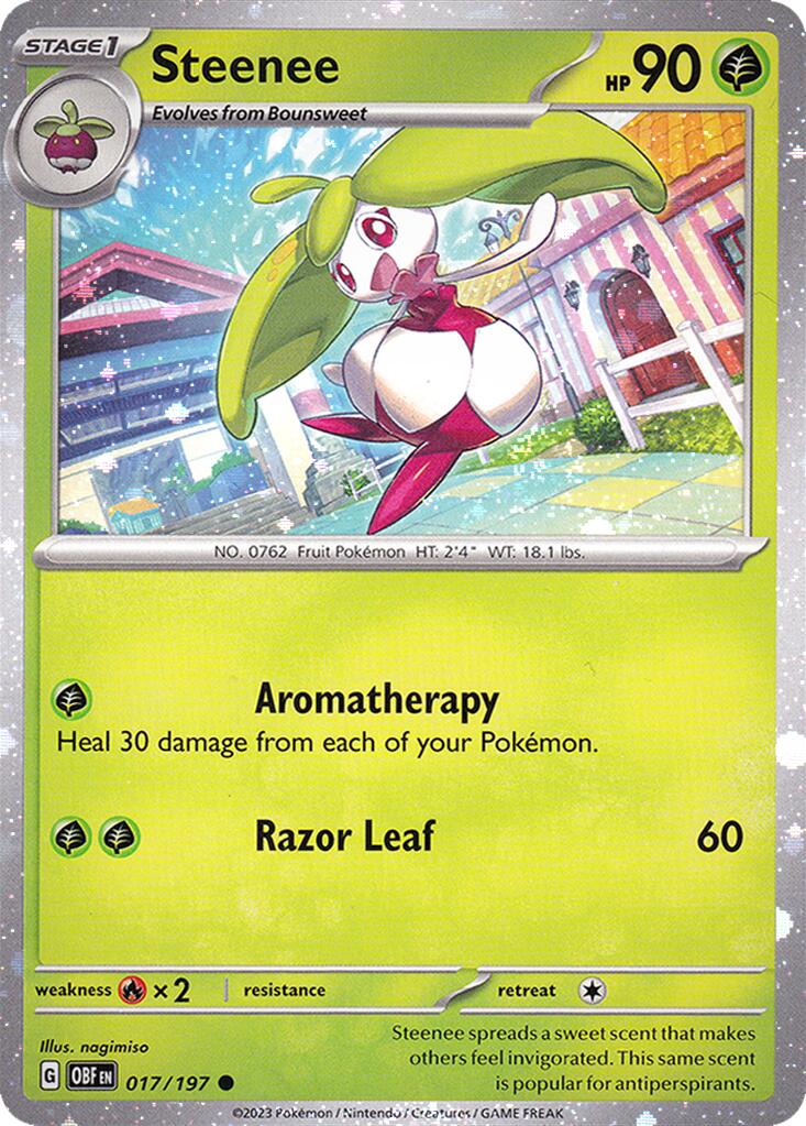 Steenee (017/197) (Cosmos Holo) [Miscellaneous Cards] | Exor Games Dartmouth