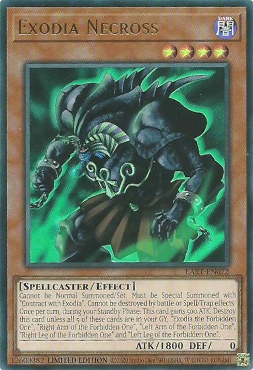 Exodia Necross [LART-EN072] Ultra Rare | Exor Games Dartmouth