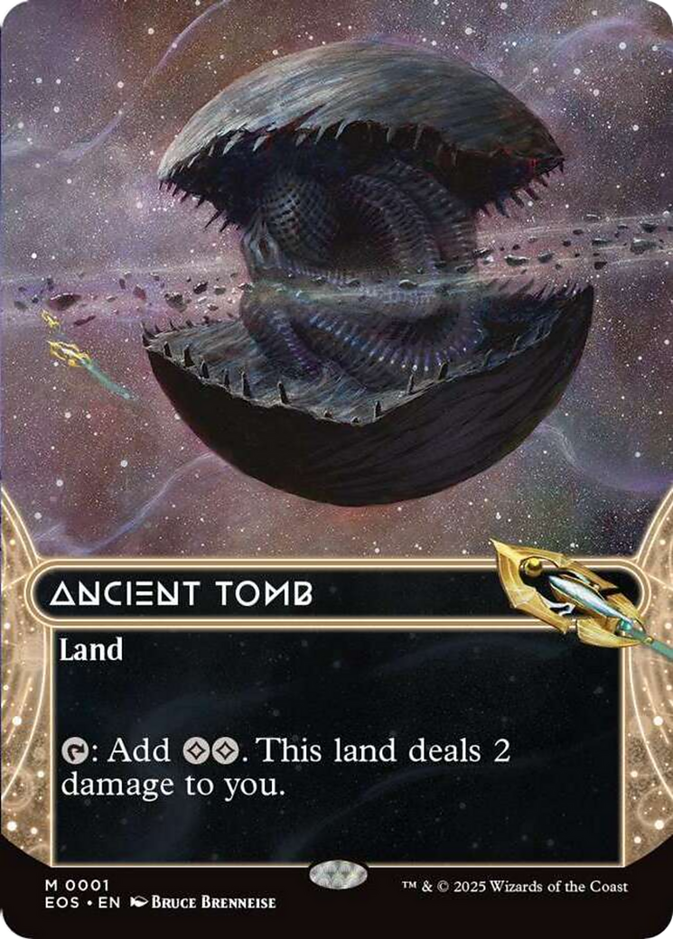 Ancient Tomb (0001) (Borderless) [Edge of Eternities: Stellar Sights] | Exor Games Dartmouth