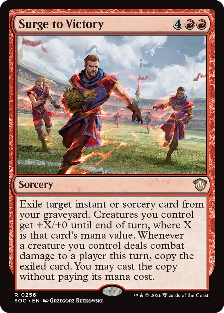 Surge to Victory [Secrets of Strixhaven Commander] | Exor Games Dartmouth