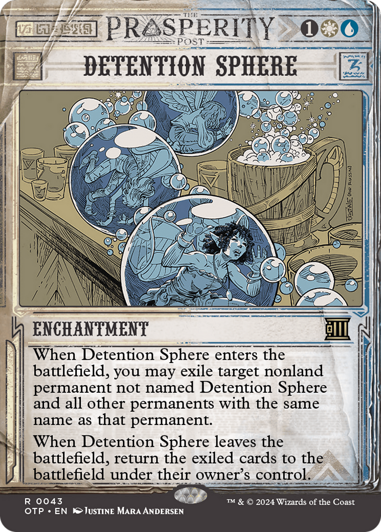 Detention Sphere [Outlaws of Thunder Junction: Breaking News] | Exor Games Dartmouth
