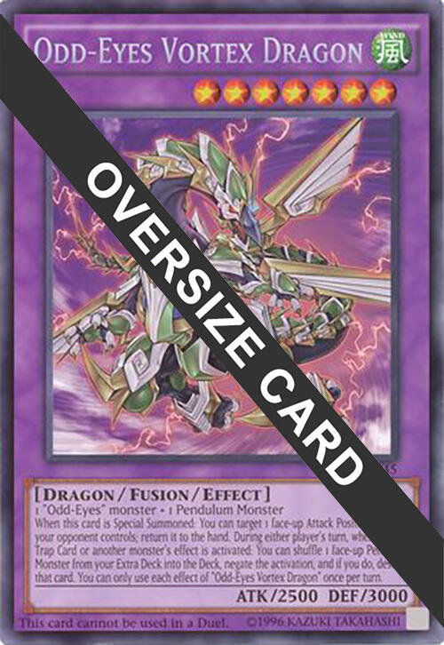 Odd-Eyes Vortex Dragon (Oversized) [DOCS-EN045] Promo | Exor Games Dartmouth