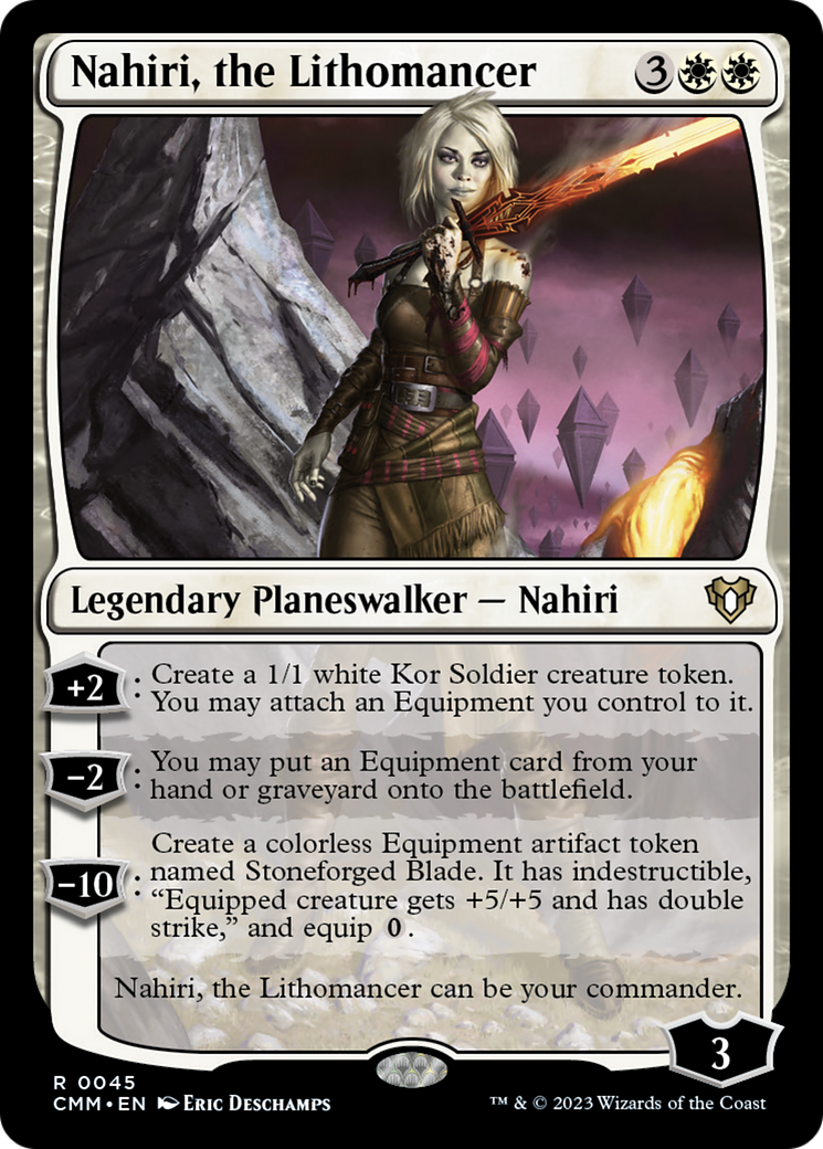 Nahiri, the Lithomancer [Commander Masters] | Exor Games Dartmouth