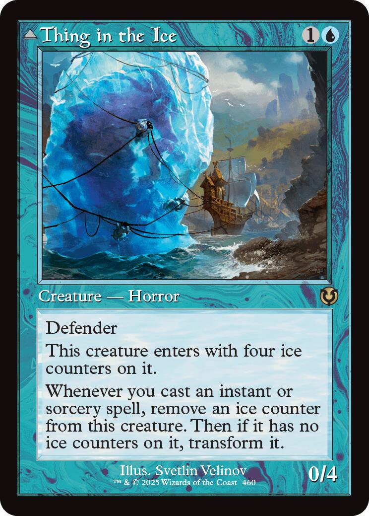 Thing in the Ice // Awoken Horror (Retro Frame) [Innistrad Remastered] | Exor Games Dartmouth