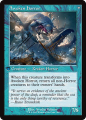 Thing in the Ice // Awoken Horror (Retro Frame) [Innistrad Remastered] | Exor Games Dartmouth