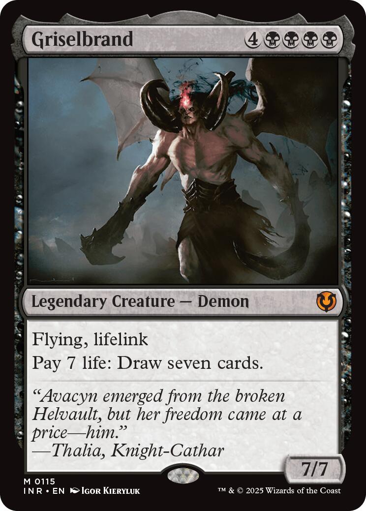 Griselbrand [Innistrad Remastered] | Exor Games Dartmouth