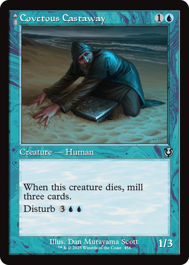 Covetous Castaway // Ghostly Castigator (Retro Frame) [Innistrad Remastered] | Exor Games Dartmouth