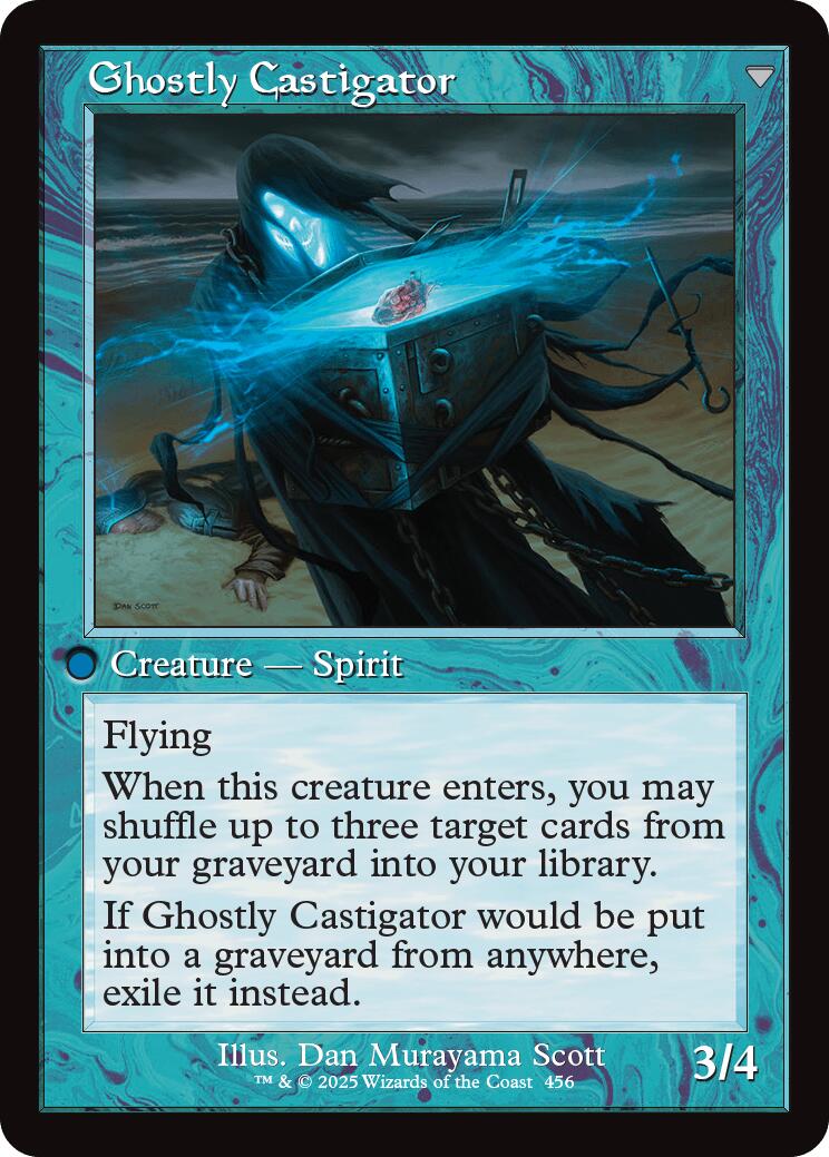 Covetous Castaway // Ghostly Castigator (Retro Frame) [Innistrad Remastered] | Exor Games Dartmouth