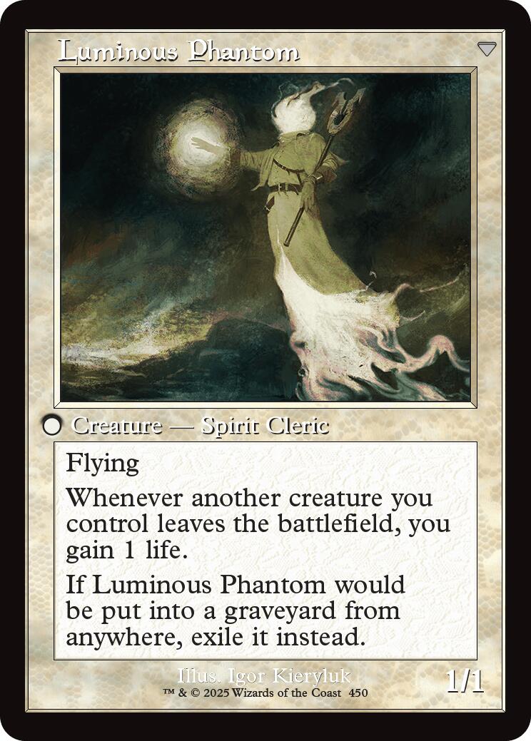 Lunarch Veteran // Luminous Phantom (Retro Frame) [Innistrad Remastered] | Exor Games Dartmouth