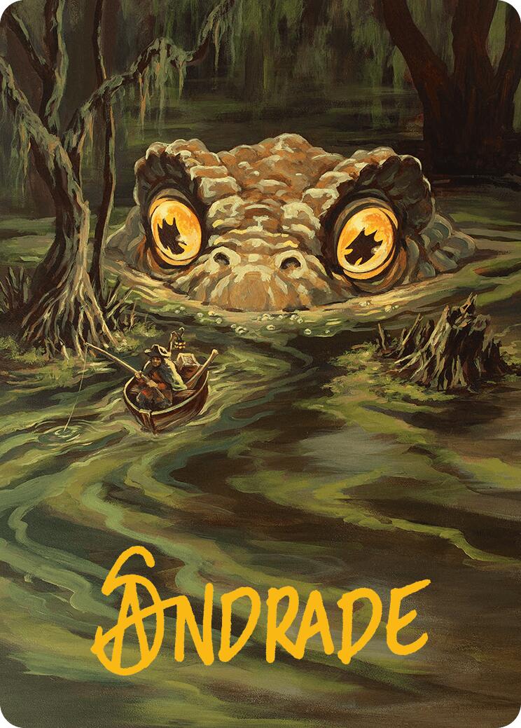 The Gitrog Monster Art Card (Gold-Stamped Signature) [Innistrad Remastered Art Series] | Exor Games Dartmouth