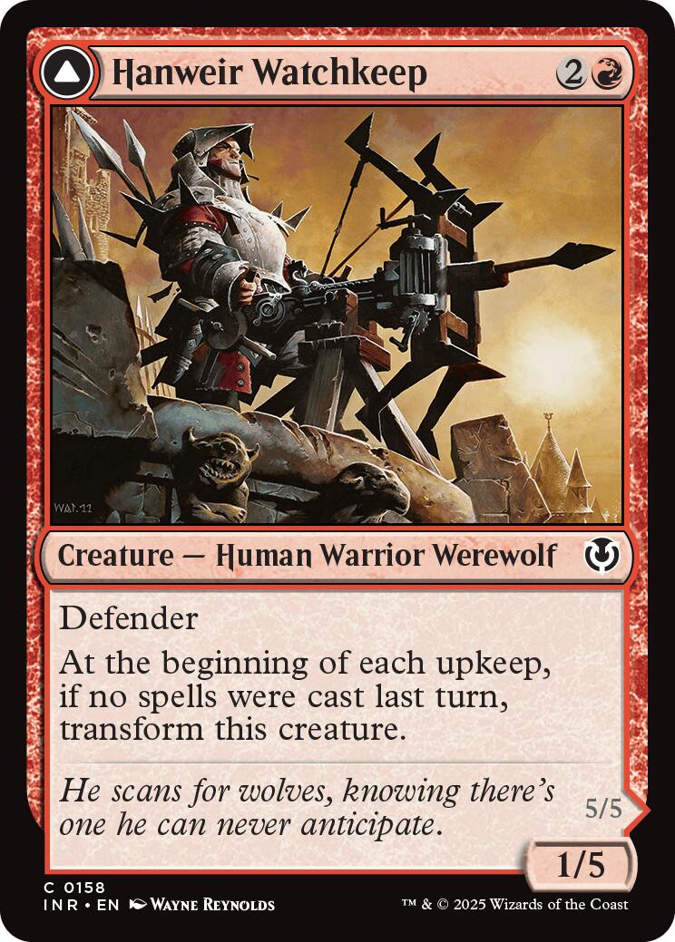 Hanweir Watchkeep // Bane of Hanweir [Innistrad Remastered] | Exor Games Dartmouth
