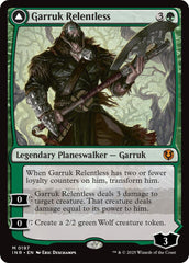 Garruk Relentless // Garruk, the Veil-Cursed [Innistrad Remastered] | Exor Games Dartmouth