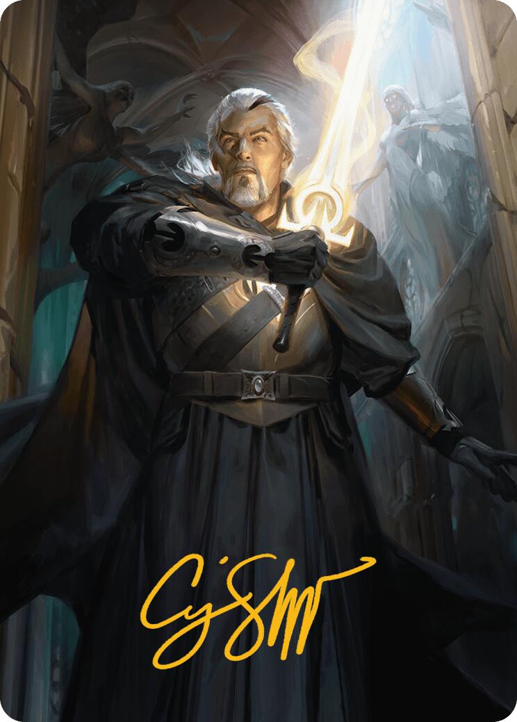 Odric, Lunarch Marshal Art Card (Gold-Stamped Signature) [Innistrad Remastered Art Series] | Exor Games Dartmouth
