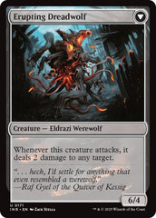 Smoldering Werewolf // Erupting Dreadwolf [Innistrad Remastered] | Exor Games Dartmouth
