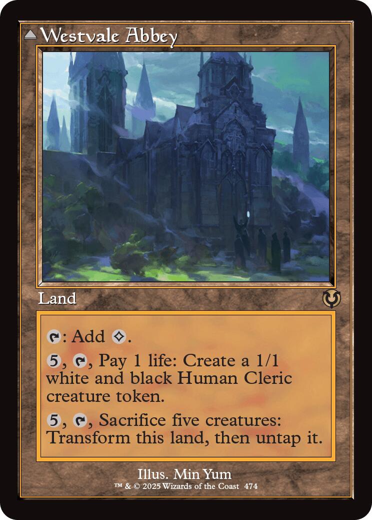 Westvale Abbey // Ormendahl, Profane Prince (Retro Frame) [Innistrad Remastered] | Exor Games Dartmouth