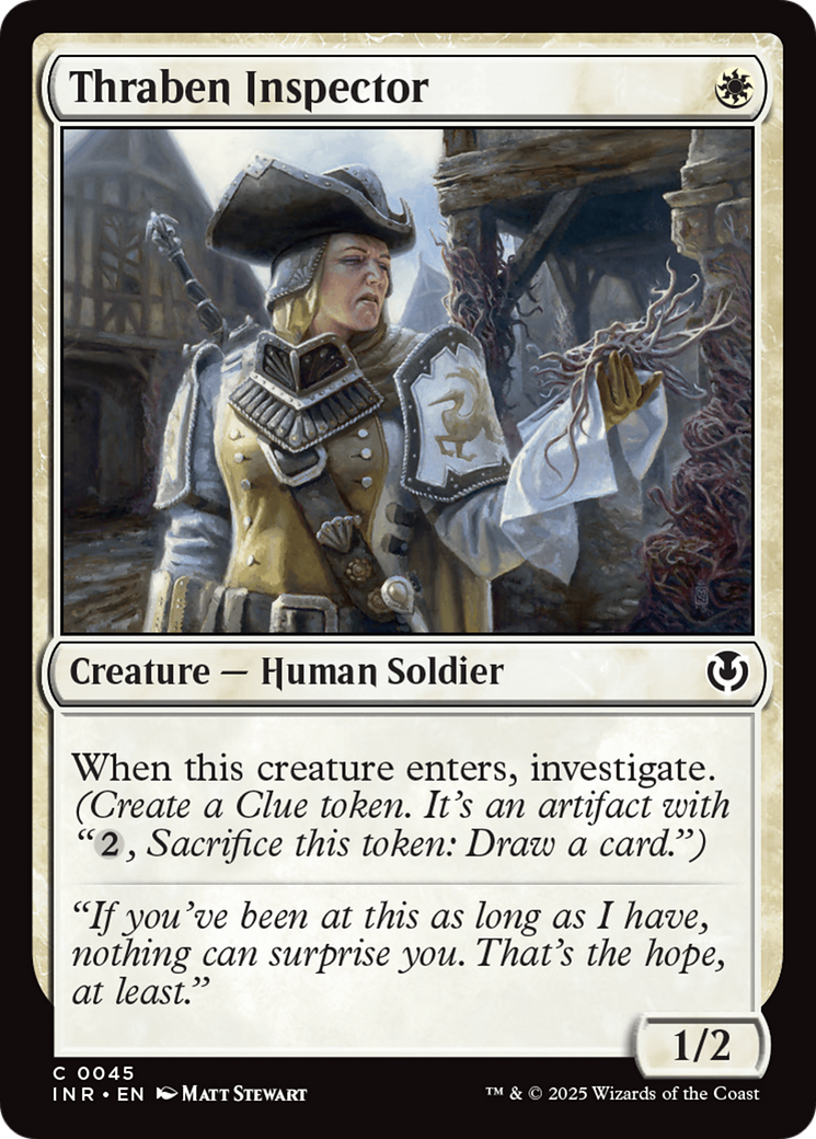 Thraben Inspector [Innistrad Remastered] | Exor Games Dartmouth