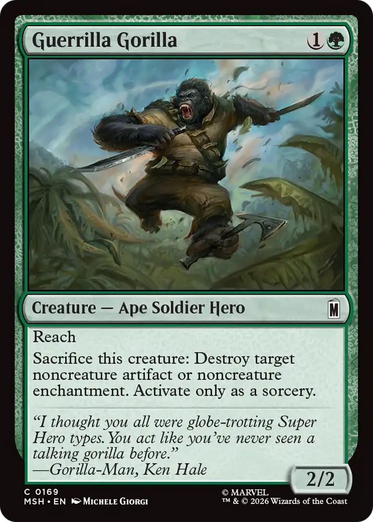 Guerrilla Gorilla [Marvel Super Heroes] | Exor Games Dartmouth