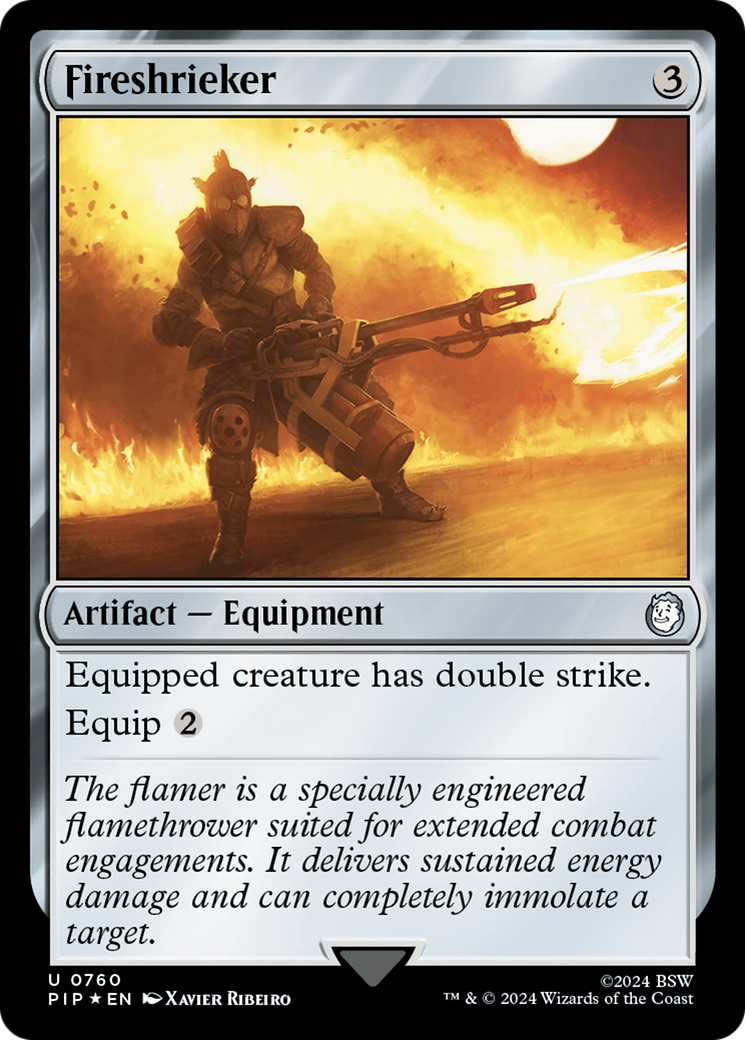 Fireshrieker (Surge Foil) [Fallout] | Exor Games Dartmouth